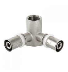 Водорозетка пресс проходная 16х1/2" ВР Valtec