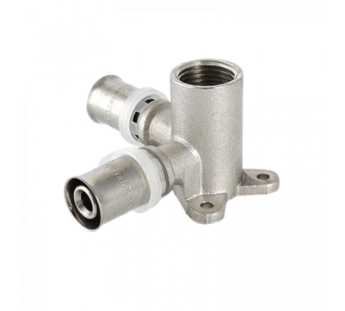 Водорозетка пресс проходная 16х1/2" ВР Valtec