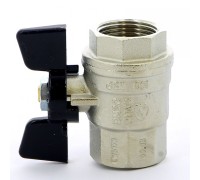 Кран шаровый ВВ бабочка 3/4" Bugatti