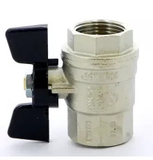 Кран шаровый ВВ бабочка 3/4" Bugatti