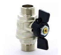 Кран шаровый НН бабочка 1/2" Bugatti