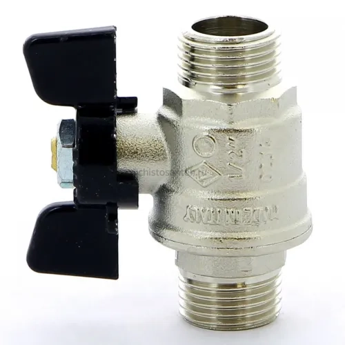 Кран шаровый НН бабочка 1/2" Bugatti