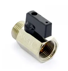 Кран шаровой мини НВ 1/2" Bugatti