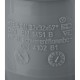 Тройник канализационный HTEA 32х32/67° Ostendorf