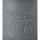 Тройник канализационный HTEA 32х32/67° Ostendorf