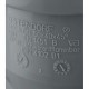 Тройник канализационный HTEA 50х40/45° Ostendorf