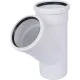 Тройник канализационный Raupiano Plus 110/110х45° REHAU (РЕХАУ - 11229841001)