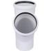 Тройник канализационный Raupiano Plus 110/110х45° REHAU (РЕХАУ - 11229841001)
