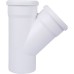 Тройник канализационный Raupiano Plus 110/110х45° REHAU (РЕХАУ - 11229841001)