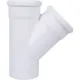 Тройник канализационный Raupiano Plus 110/110х45° REHAU (РЕХАУ - 11229841001)