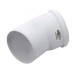 Отвод канализационный Raupiano Plus 110х30° REHAU (РЕХАУ - 11234341001)