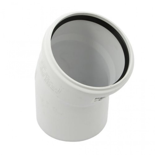 Отвод канализационный Raupiano Plus 110х30° REHAU (РЕХАУ - 11234341001)