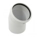 Отвод канализационный Raupiano Plus 110х30° REHAU (РЕХАУ - 11234341001)