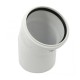 Отвод канализационный Raupiano Plus 110х30° REHAU (РЕХАУ - 11234341001)
