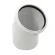Отвод канализационный Raupiano Plus 110х30° REHAU (РЕХАУ - 11234341001)