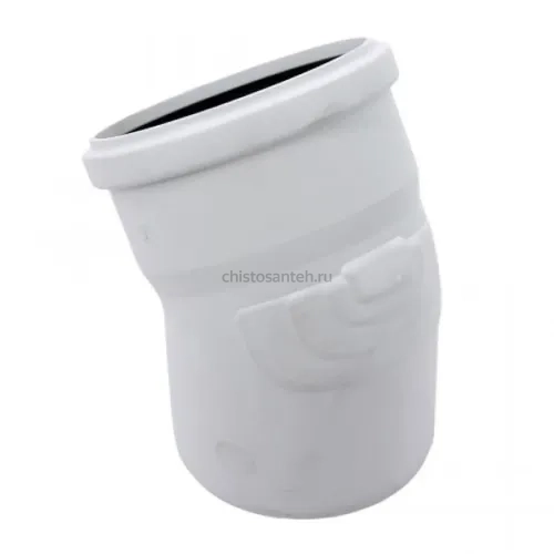 Отвод канализационный Raupiano Plus 110х30° REHAU (РЕХАУ - 11234341001)