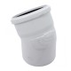 Отвод канализационный Raupiano Plus 110х30° REHAU (РЕХАУ - 11234341001)