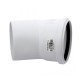 Отвод канализационный Raupiano Plus 110х30° REHAU (РЕХАУ - 11234341001)
