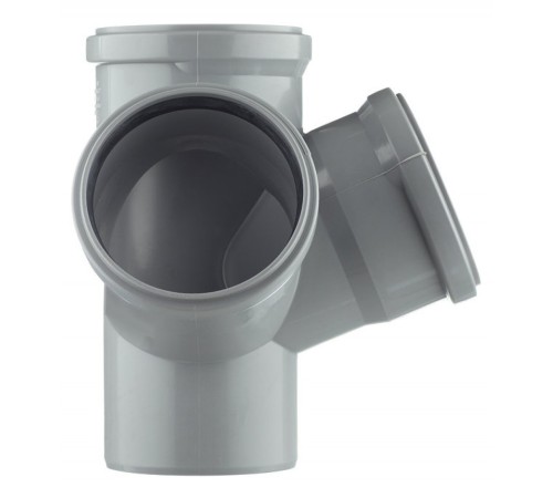 Крестовина канализационная HTED 110х110х110 67° двухплоскостная Ostendorf