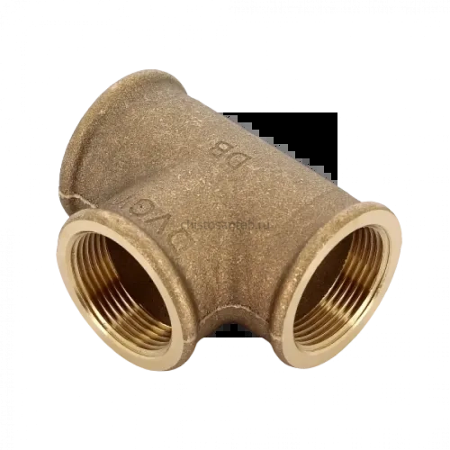 Тройник ВР 1 1/4", бронза Viega