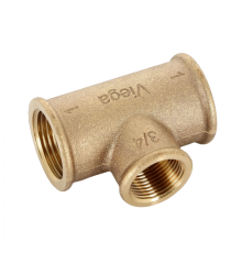 Тройник переходной с внутренней резьбой 1"x3/4"x1" Viega