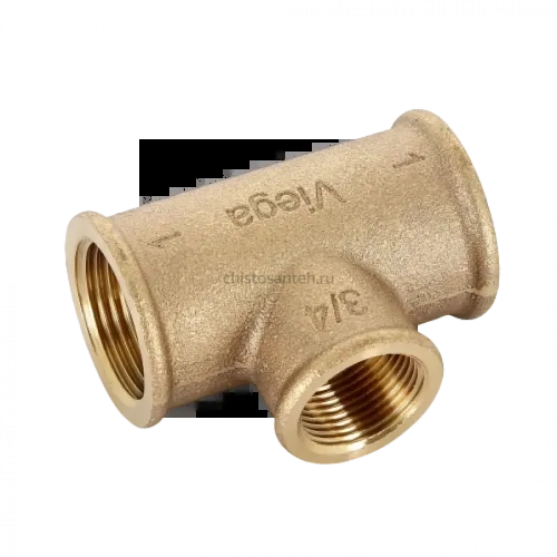 Тройник переходной с внутренней резьбой 1"x3/4"x1" Viega