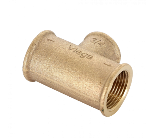 Тройник переходной с внутренней резьбой 1"x3/4"x1" Viega Тройник переходной с внутренней резьбой 1"x3/4"x1" Viega