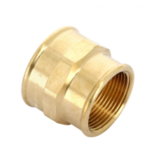 Муфта переxодная ВВ 1 1/2"x1 1/4", бронза Viega