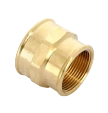 Муфта переxодная ВВ 1 1/2"x1 1/4", бронза Viega