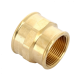 Муфта переxодная ВВ 1 1/2"x1 1/4", бронза Viega