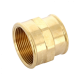 Муфта переxодная ВВ 1 1/2"x1 1/4", бронза Viega
