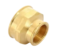 Муфта переxодная ВВ 2"x1 1/4" бронза Viega