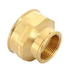 Муфта переxодная ВВ 2"x1 1/4" бронза Viega