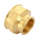 Муфта переxодная ВВ 2"x1 1/4" бронза Viega