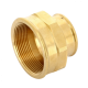 Муфта переxодная ВВ 2"x1 1/4" бронза Viega