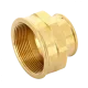 Муфта переxодная ВВ 2"x1 1/4" бронза Viega