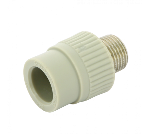 Переходник PPR с наружной резьбой 20x1/2" FV-Plast Переходник PPR с наружной резьбой 20x1/2" FV-Plast