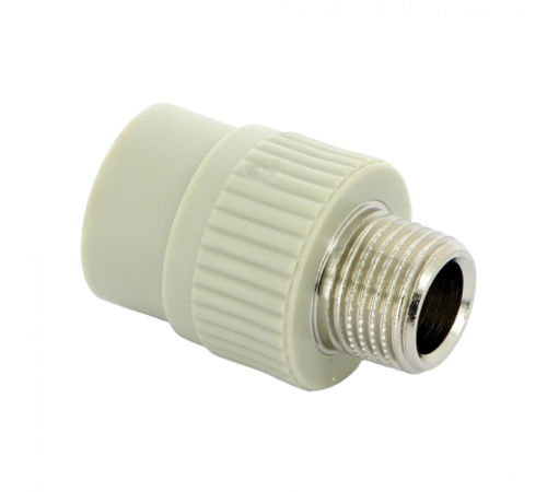 Переходник PPR с наружной резьбой 20x3/4" FV-Plast Переходник PPR с наружной резьбой 20x3/4" FV-Plast