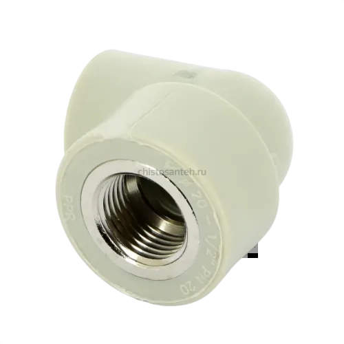 Угольник PPR с внутренней резьбой 20x3/4" FV-Plast