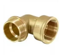 Уголок 1 1/2" ВН (латунный) TIM (ТИМ)