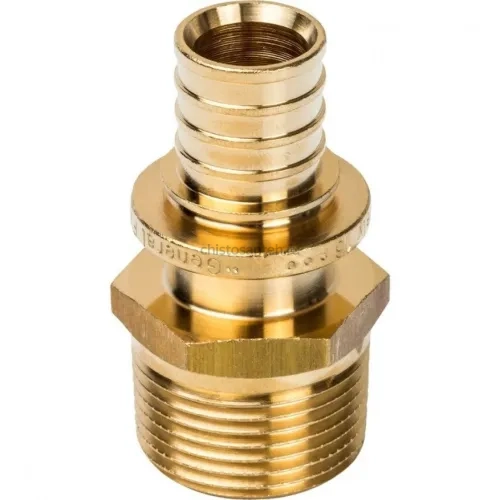 Переходник с наружной резьбой 20xR 3/4" для труб из сшитого полиэтилена Stout