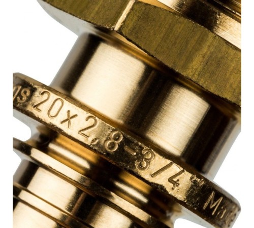 Переходник с наружной резьбой 20xR 3/4" для труб из сшитого полиэтилена Stout