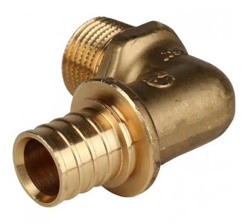 Угольник-переходник с наружной резьбой 20xR 1/2" для труб из сшитого полиэтилена Stout