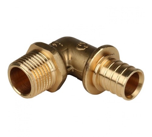 Угольник-переходник с наружной резьбой 20xR 1/2" для труб из сшитого полиэтилена Stout