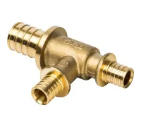 Тройник переходной 25x16x16 для труб из сшитого полиэтилена Stout