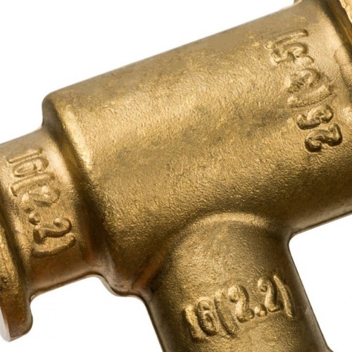 Тройник переходной 25x16x16 для труб из сшитого полиэтилена Stout
