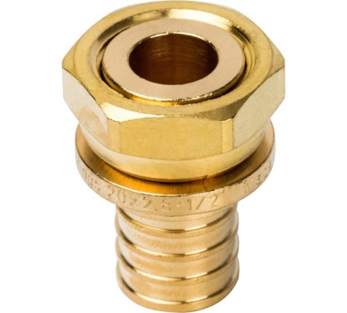 Переходник с накидной гайкой 20xG 1/2" для труб из сшитого полиэтилена Stout