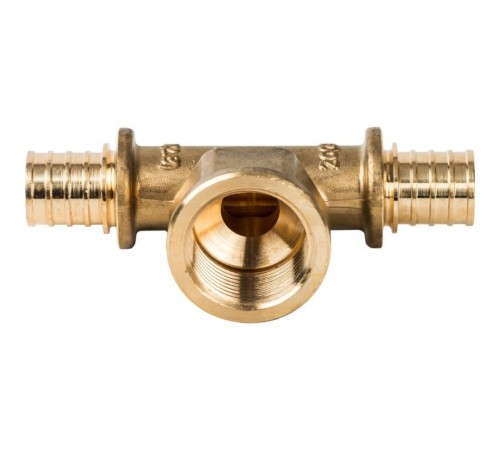 Тройник-переходник с внутренней резьбой 20xR 3/4" для труб из сшитого полиэтилена Stout