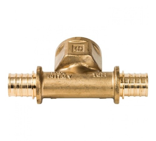 Тройник-переходник с внутренней резьбой 20xR 3/4" для труб из сшитого полиэтилена Stout