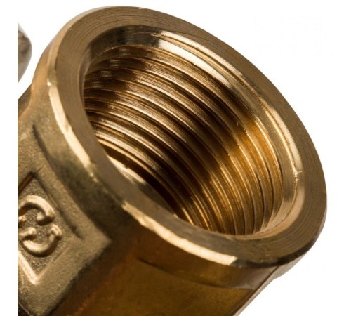 Тройник-переходник с внутренней резьбой 25xR 3/4" для труб из сшитого полиэтилена Stout